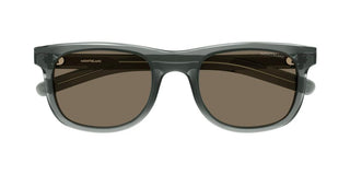 Montblanc MB0260S men Grey Squared Sunglasses