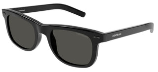 Montblanc MB0260S men Black Squared Sunglasses