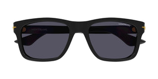 Montblanc MB0263S men Black Squared Sunglasses