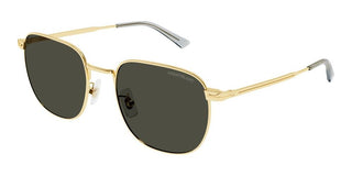 Montblanc MB0265S men Gold Squared Sunglasses