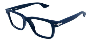 Montblanc MB0266O men Blue Squared Eyeglasses