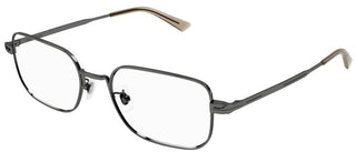 Montblanc MB0267O men Grey Geometric Eyeglasses