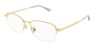 Montblanc MB0269OA men Gold Geometric Eyeglasses