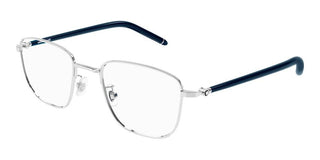 Montblanc MB0272O men Silver Geometric Eyeglasses