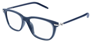 Montblanc MB0275OA men Blue Squared Eyeglasses