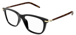 Montblanc MB0275OA men Black Squared Eyeglasses