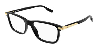 Montblanc MB0277O men Black Squared Eyeglasses