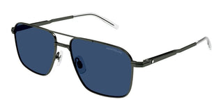 Montblanc MB0278S men Ruthenium Visor Sunglasses