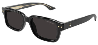 Montblanc MB0286S men Black Squared Sunglasses