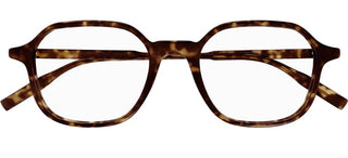 Montblanc MB0292O men Havana Squared Eyeglasses