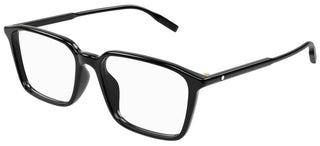 Montblanc MB0293OA men Black Squared Eyeglasses