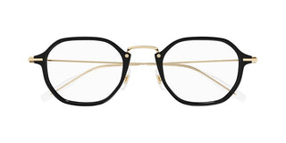 Montblanc MB0296O men Black Squared Eyeglasses