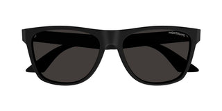 Montblanc MB0298S men Black Squared Sunglasses