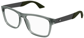 Montblanc MB0300O men Grey Squared Eyeglasses