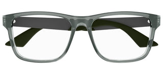 Montblanc MB0300O men Grey Squared Eyeglasses