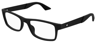 Montblanc MB0301O men Black Squared Eyeglasses