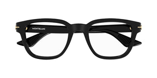 Montblanc MB0305O men Black Squared Eyeglasses