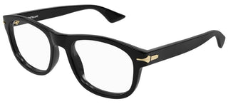 Montblanc MB0306O men Black Squared Eyeglasses