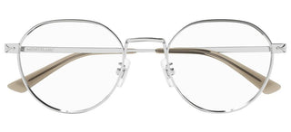 Montblanc MB0310OA men Silver Round Eyeglasses