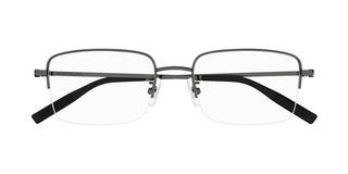 Montblanc MB0313OA men Black Squared Eyeglasses