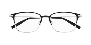 Montblanc MB0314OA men Silver Squared Eyeglasses