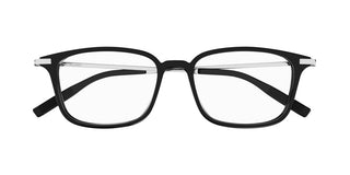 Montblanc MB0315OA men Black Squared Eyeglasses