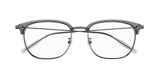 Montblanc MB0316OA men Grey Squared Eyeglasses