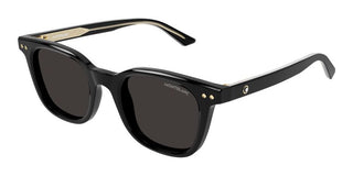 Montblanc MB0320S men Black Round Sunglasses