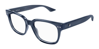 Montblanc MB0321O men Blue Squared Eyeglasses