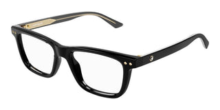 Montblanc MB0322O men Black Squared Eyeglasses