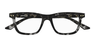 Montblanc MB0322O men Black Squared Eyeglasses