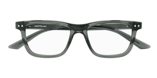 Montblanc MB0322O men Grey Squared Eyeglasses