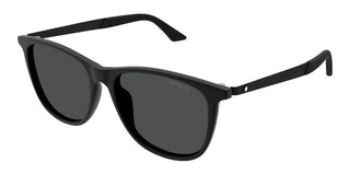 Montblanc MB0330S men Black Squared Sunglasses