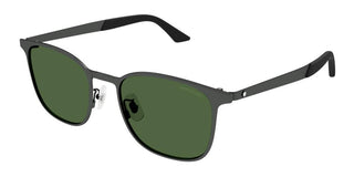 Montblanc MB0331S men Ruthenium Squared Sunglasses