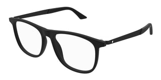 Montblanc MB0332O men Black Squared Eyeglasses