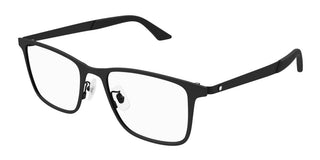 Montblanc MB0334O men Black Squared Eyeglasses