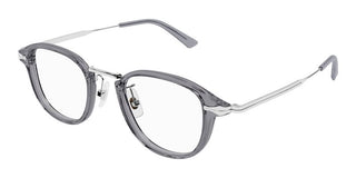 Montblanc MB0336O men Grey Round Eyeglasses