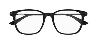 Montblanc MB0338O men Black Squared Eyeglasses