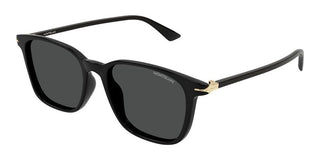 Montblanc MB0338S men Black Squared Sunglasses