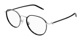 Montblanc MB0342OA men Black Round Eyeglasses