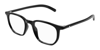 Montblanc MB0349O men Black Geometric Eyeglasses