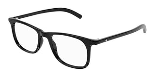 Montblanc MB0351O men Black Squared Eyeglasses