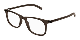 Montblanc MB0351O men Brown Squared Eyeglasses