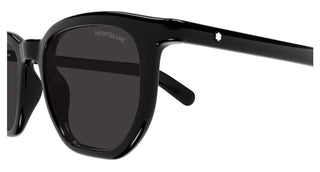 Montblanc MB0352S men Black Squared Sunglasses