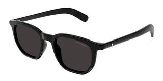 Montblanc MB0352S men Black Squared Sunglasses