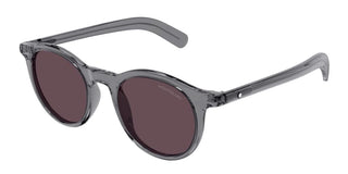 Montblanc Mb0353s Men Grey Pantos Sunglasses