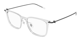 Montblanc MB0354O men Transparent Squared Eyeglasses