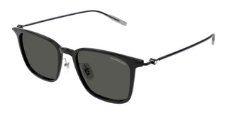 Montblanc MB0354S men Black Squared Sunglasses