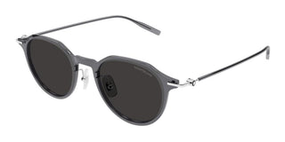 Montblanc Mb0355s Men Grey Pantos Sunglasses