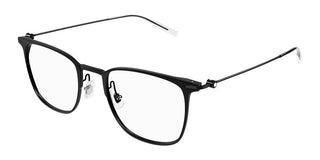 Montblanc MB0356O men Black Geometric Eyeglasses